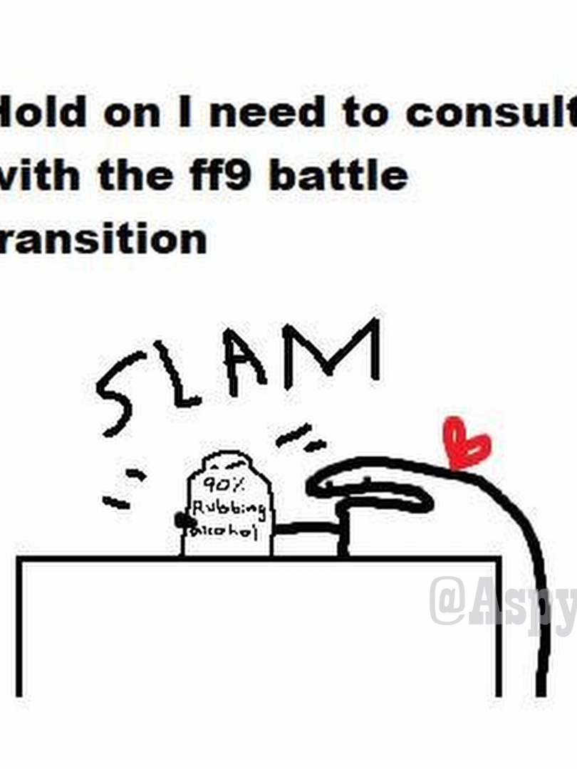 FF9 Battle Transition (FlorkofCows Comic Dub) #voiceacting #comics #florkofcows #finalfantasy #ffix #jrpg #rubbingalcohol