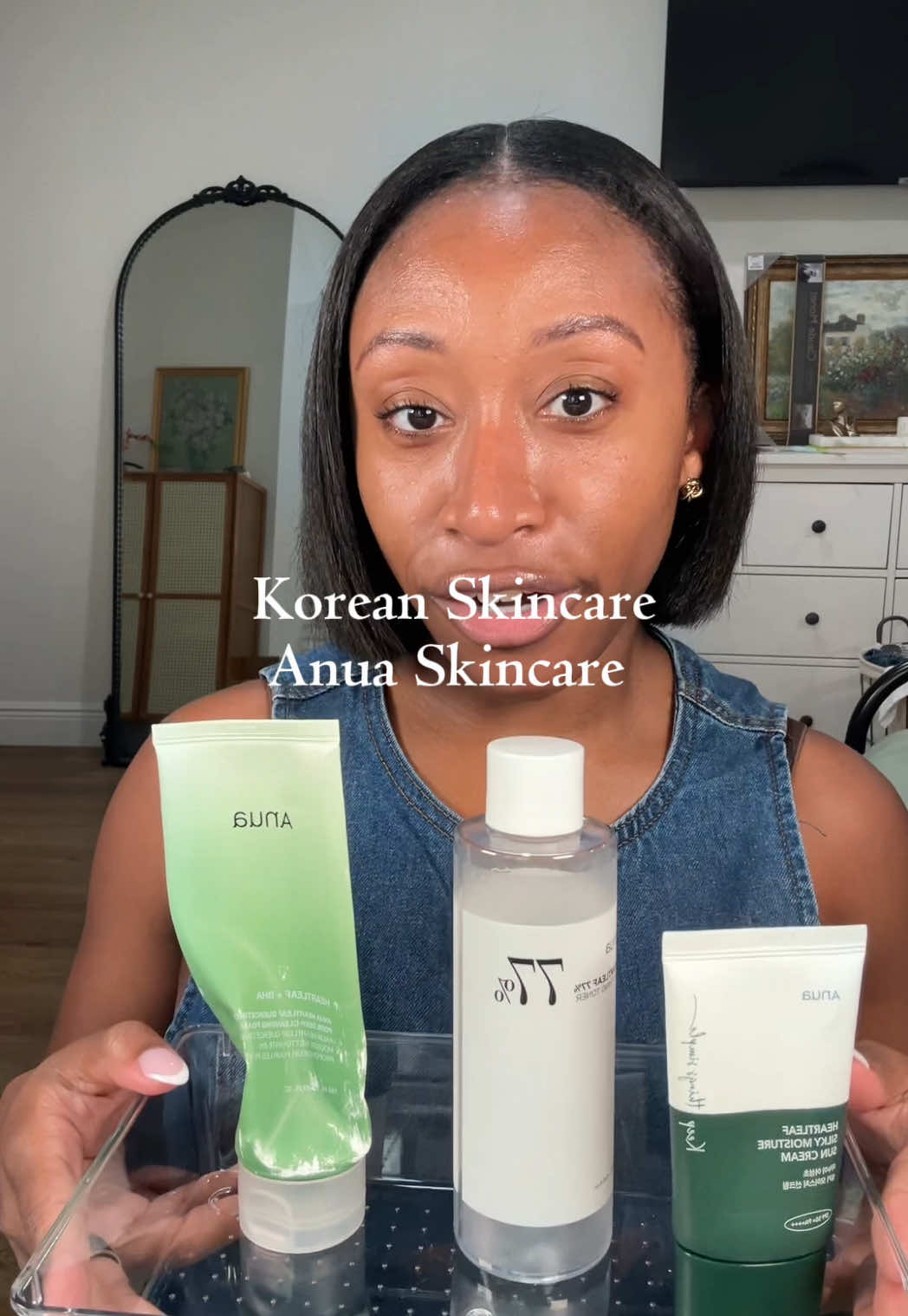 Korean Skincare is truly where it’s at a lot of the time! Loving these three products from Anua and they all did well on sensitive skin!  @anua_global #kbeauty #koreanskincareroutine #koreanbeautyproducts #koreanskincare #sensitiveskincare 