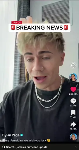 Jamaicans are so unserious😭#jamaicatiktok #hurricane #bomboclat #insane 