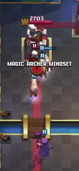 Magic Archer mentality🏹 #clashroyale #clashroyalememes #clashroyaleedit 