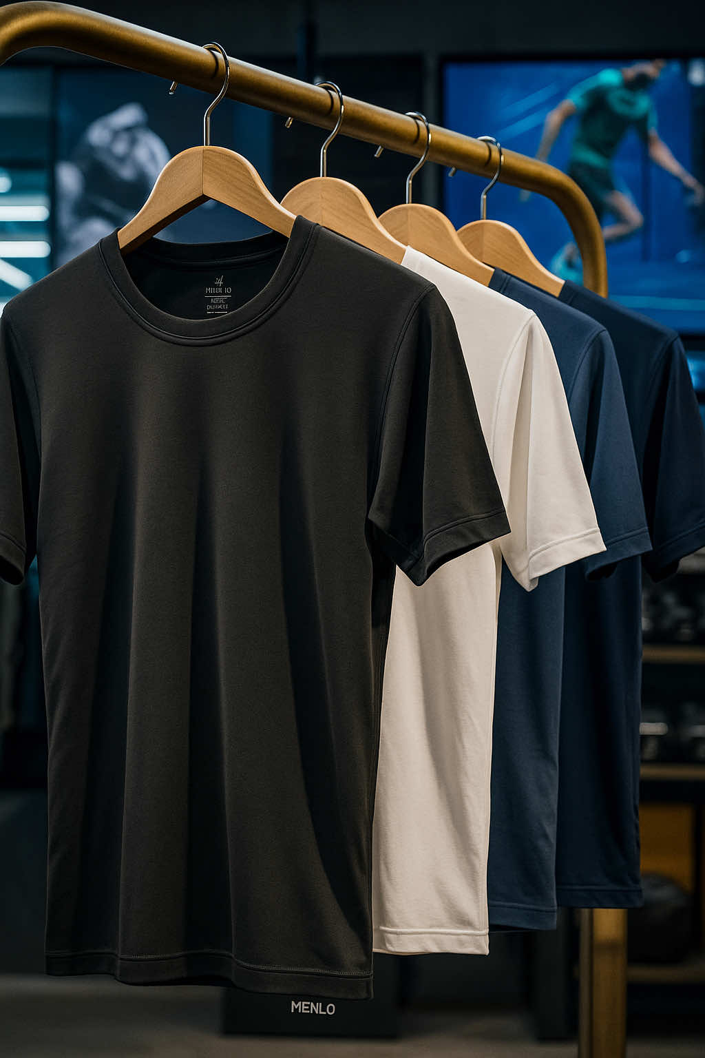 Kit 3 Camisetas Masculina Dry. 🏃🔋 Se você busca conforto, resistência e praticidade, esse é o kit certo para você! #estilomasculino #modafitness #dryfit #modamasculina #tiktokshop 