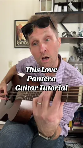 This Love by Pantera Guitar Tutorial #guitartok #howtoplayguitar #guitartutorial #metal #pantera