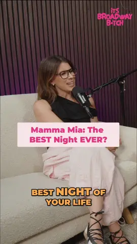 Will seeing the current production of Mamma Mia be the best night of your life?!? @Anna Roisman thinks so! #broadway #mammamia #newyork #theatretok #broadwaytok 