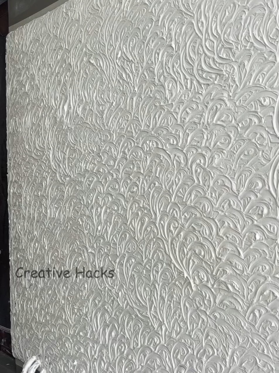 Creative Wall Texture Idea for your interior  Wall putty  #art #homedecor #painting #DIY #architecture 