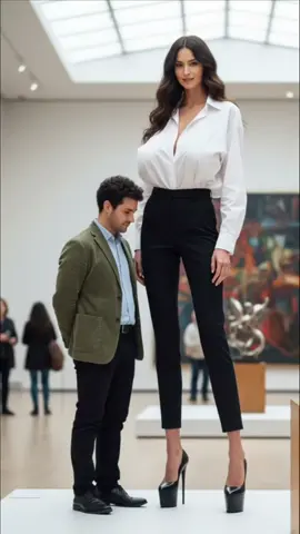 Museum Tour #creatorsearchinsights #heightdifference #tallwoman #tallgirl #taller 