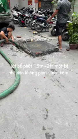 Hút bể phốt trọn gói @Hút bể phốt môi trường #xuhuong 