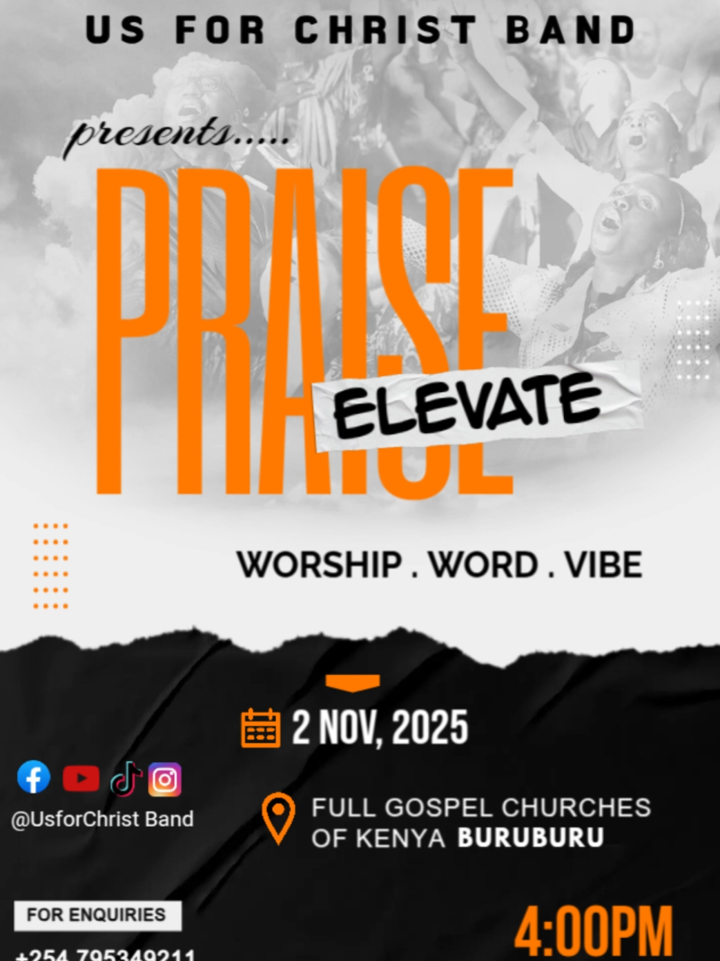 Missed us? 👀  We missed y’all too!!  We’re back and ready to turn it all the way up for Praise Elevate 🎶 Just 4 days till we go live in worship! 🔥💃🏽 You coming, right?? #CountdownToPraiseElevate #ChristianTikTok #PraiseVibes #godisgood #FaithInGod 