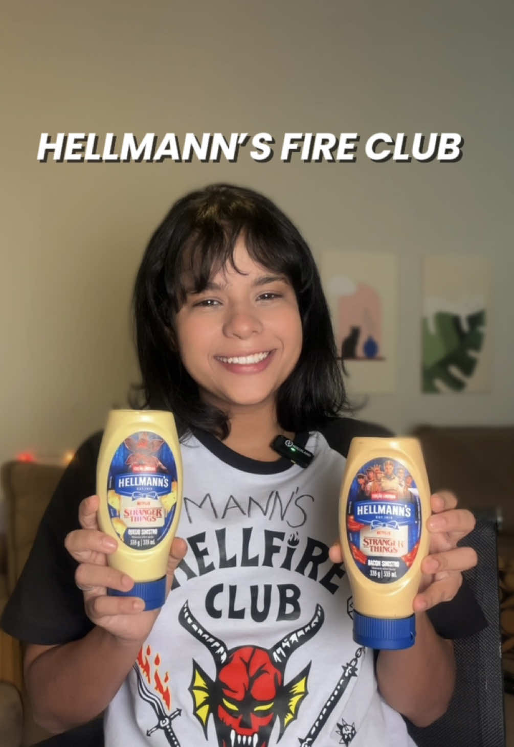 Quer fazer parte do Hellmann’s Fire Club? 🔥 Hellmann’s e Stranger Things se uniram pra lançar os sabores sinistros: Queijo Sinistro e Bacon Sinistro 🧀🥓 E claro, pra quem é fã de verdade, dá pra fazer parte do clube, ter acesso a conteúdos exclusivos e ainda criar sua própria carteirinha personalizada 💳 Acesse www.hellmannsfireclub.com.br e faça parte! #HellmannsFireClub #Hellmanns