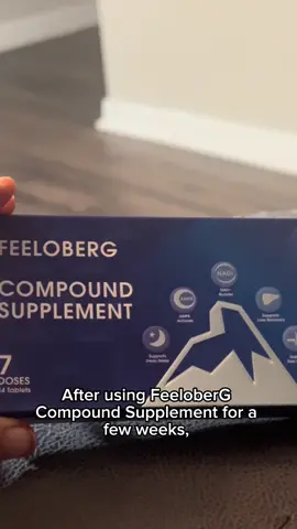 The Feeloberg Compound Supplement is a third-generation dietary supplement designed to support healthy aging, enhance energy levels, and promote overall well-being. I#feelobergc #Nad #ticktock 