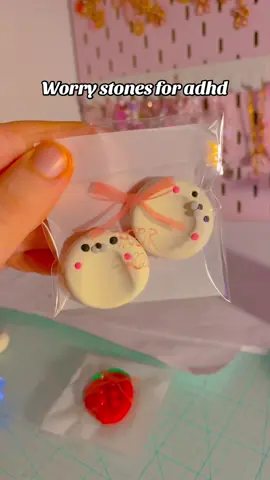 And they’re all so cute! #worrystones #fyp #handmade 