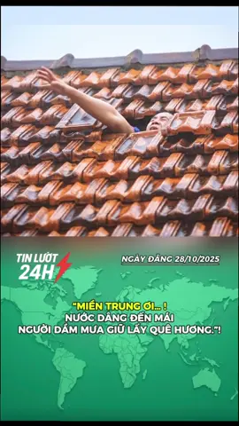 Miền trung lại thêm một lần chống chọi bền bỉ, lặng lẽ, mà kiên cường  Xin hãy chú ý an toàn, và cùng nhau vượt qua cơn lũ này… để khi nắng về, ta lại thấy quê hương mình hiền hòa như chưa từng đau. 💔🌧️ #huế #đànẵng #quảngtrị #quảngngãi #tintuc 