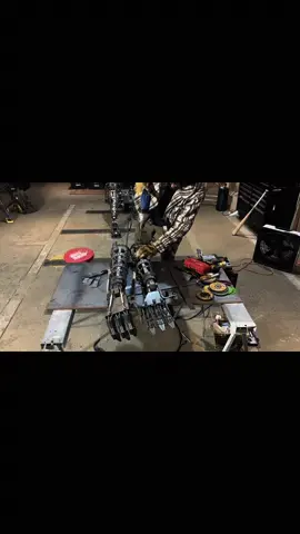 Installing Nosey’s  Elbow Foundations #Nosey #CITRA #engineering #animatronic #rabbitpie 