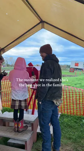 She hit every target EVERY. SINGLE. TIME #secondbornchild #niceshot 