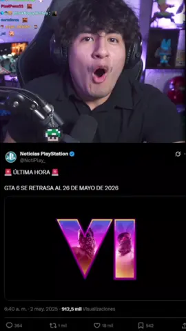 Otra vez retrasaron GTA 6 #locochon #gta6 #foryoupage #fyp 