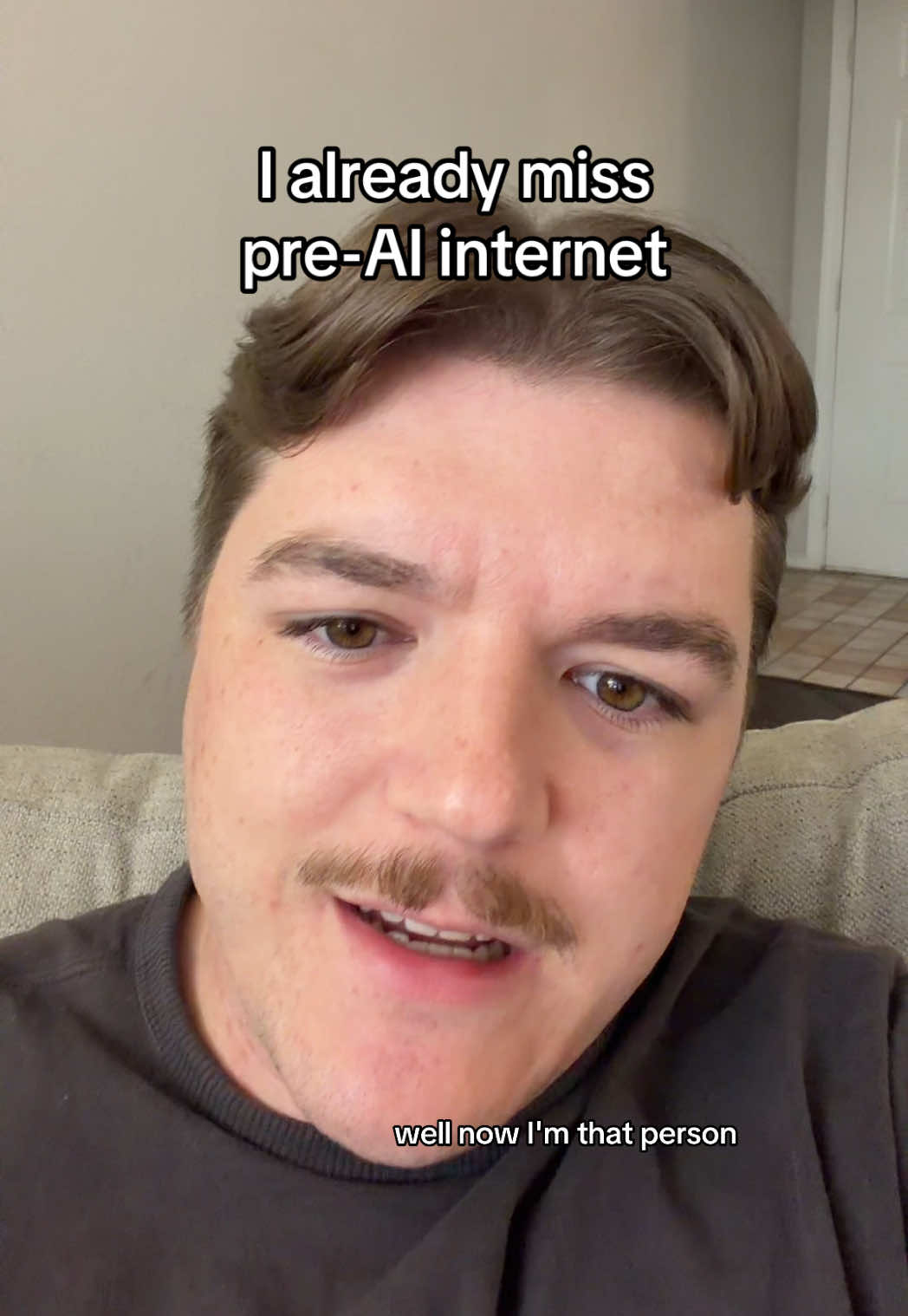 It’s only downhill from here #artificialintelligence #imiss #already 