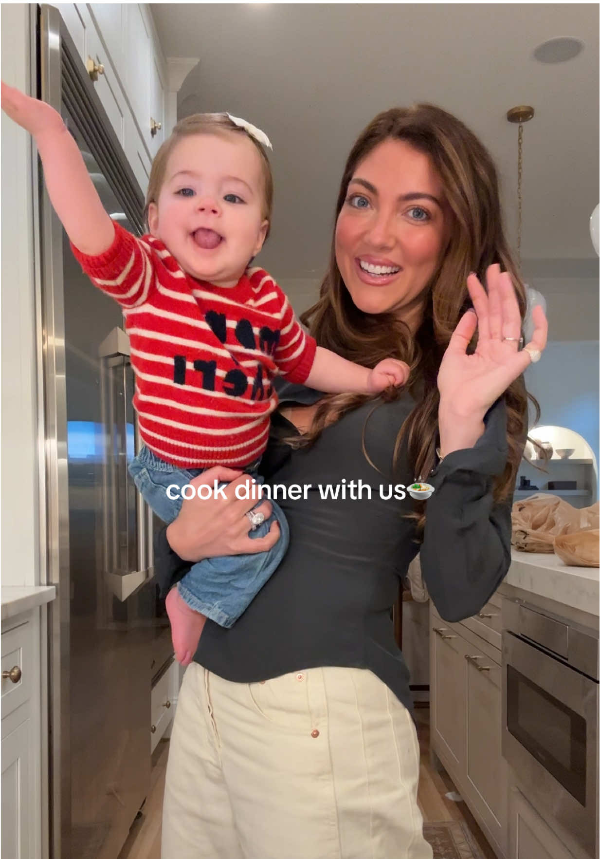 cozy fall night in calls for our fav soup🍲🪵 #cooking #foodtiktok #momlife #pookie 