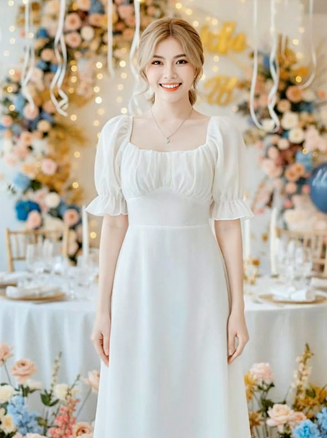 💄 “Chiếc váy này khiến mình đứng thẳng hơn, đi chậm hơn, nói ít hơn nhưng ánh mắt tự tin hơn. Nó không chỉ tôn dáng, nó còn khiến mình cảm thấy mình có giá trị. Một loại cảm giác quyền lực nhưng không cần phô trương.”  #thoitrangnu #thoitrang #vaydutiecsangchanh #vaydutiec #xuhuongtiktok 