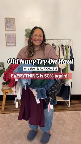 Old navy Try on Haul on a size 16!! Everything shown is under $30👏🏽 #size16 #oldnavy #oldnavystyle #oldnavytryon #oldnavyhaul 
