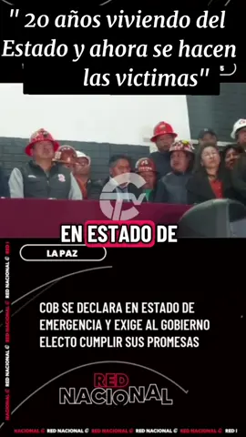 #BoliviaLibre  #NoMasChupasangres  #COB #Bartolinas  #FueraVividores 