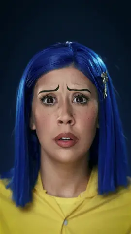 Coraline 💙 #makeup #halloweendapudim #halloween 