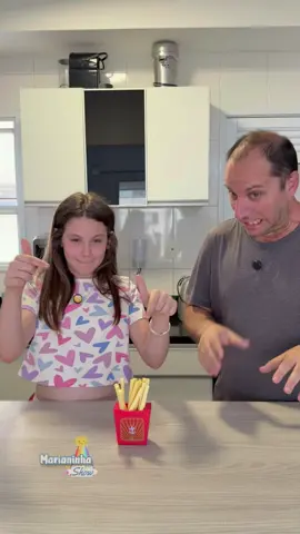 Quem tem MEDO DA BATATA? #marianinhashow #familiamarianinhashow #humor 