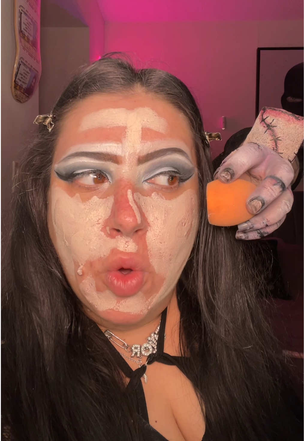 #makeuptutorial #halloweenmakeup #addamsfamily #fyp 