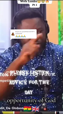 Replying to @yussifharuna129 Man of God advice for the day #fyp #treanding #ghanatiktok🇬🇭 #genesis #everyone 