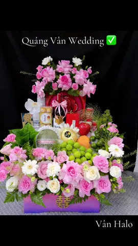 #lễdạmngõ tone hồng xinh đẹp 🥰#hoa_cưới #quảng_vân_wedding✅ #hot #xuhuong 