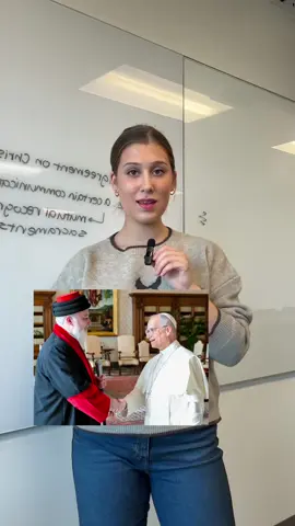 On todays meeting between Pope Leo and His Holiness Mar Awa III #catholic #assyrian #popeleo 
