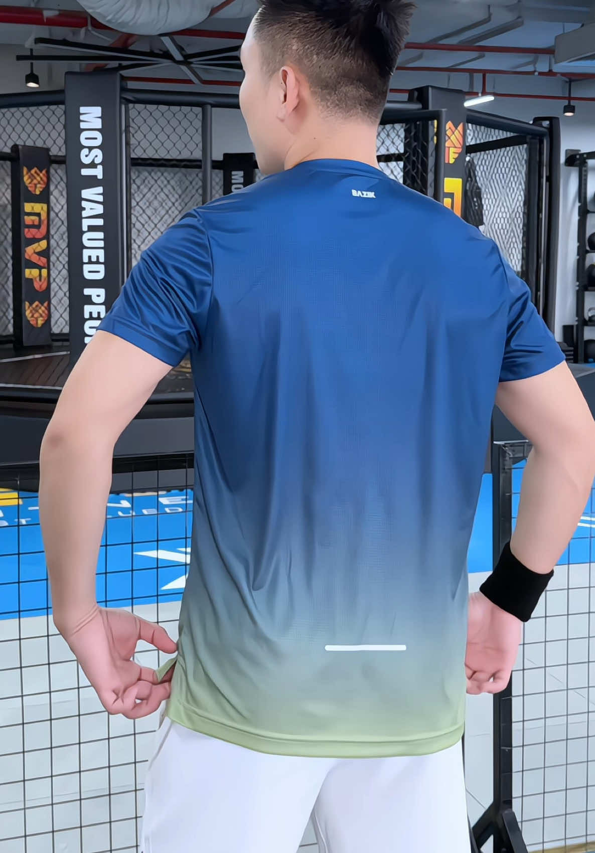 Áo Thun Chạy Bộ Nam Bazik PACE#Taithethao 