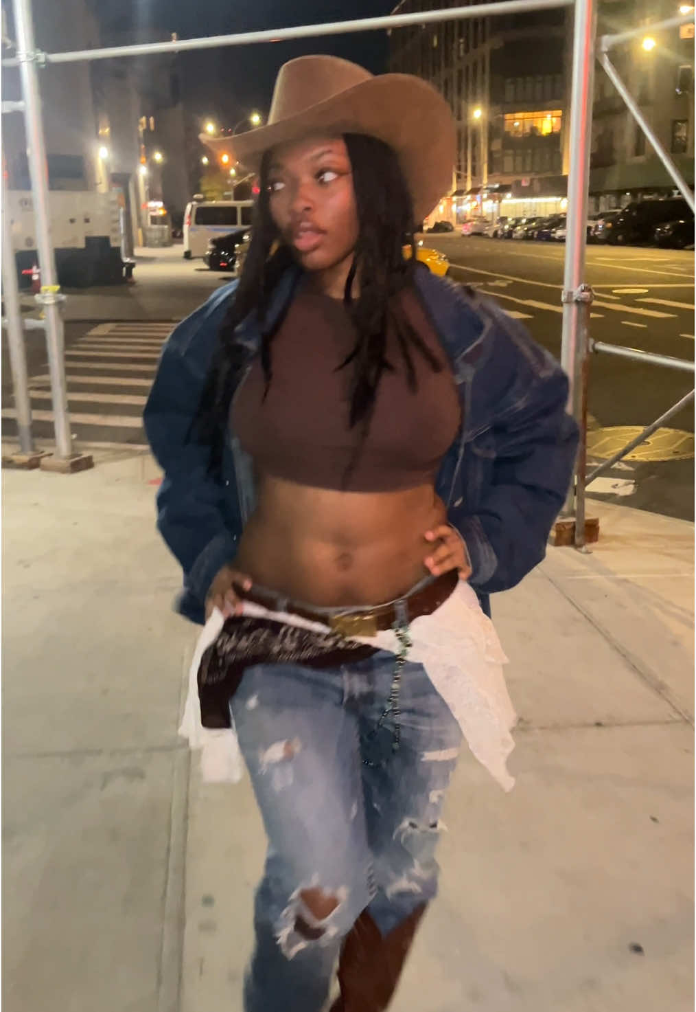 #cowgirl #cowboycarter #halloweencostume #blackcowgirls #model 