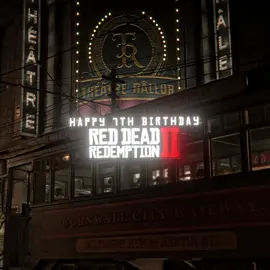 Happy Birthday RDR2 ❤️ #rdr2 #reddeadredemption2 #birthday #viral #edit   