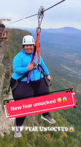 Well this is one way to really connect with nature 😱🤣😬  #zipline #gonewrong #fyp #fail #scary 