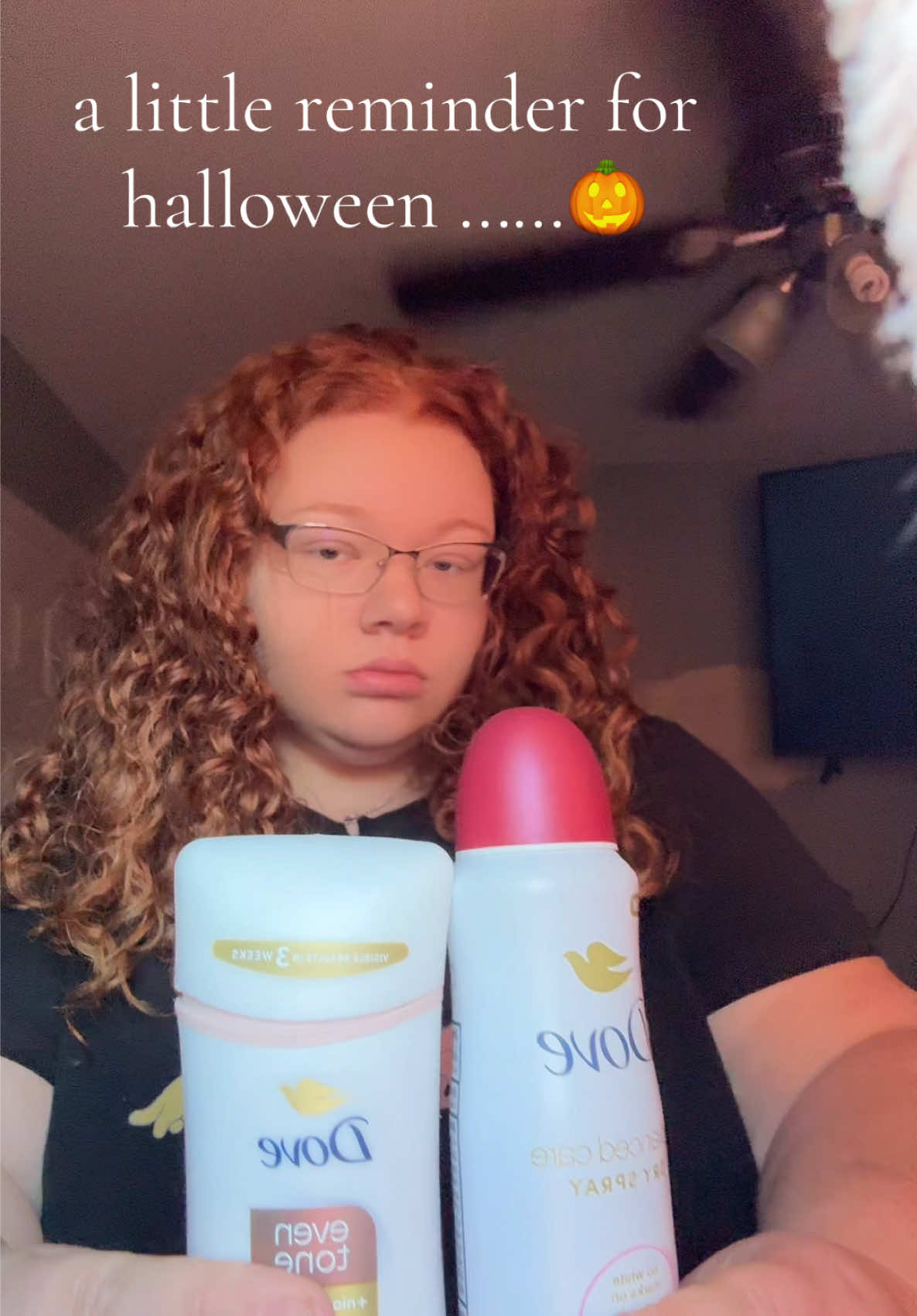 PLEASE wear deodorant 🙏😃 double up if you have to #fyp #halloween #costume #deodorant #bodyodor 