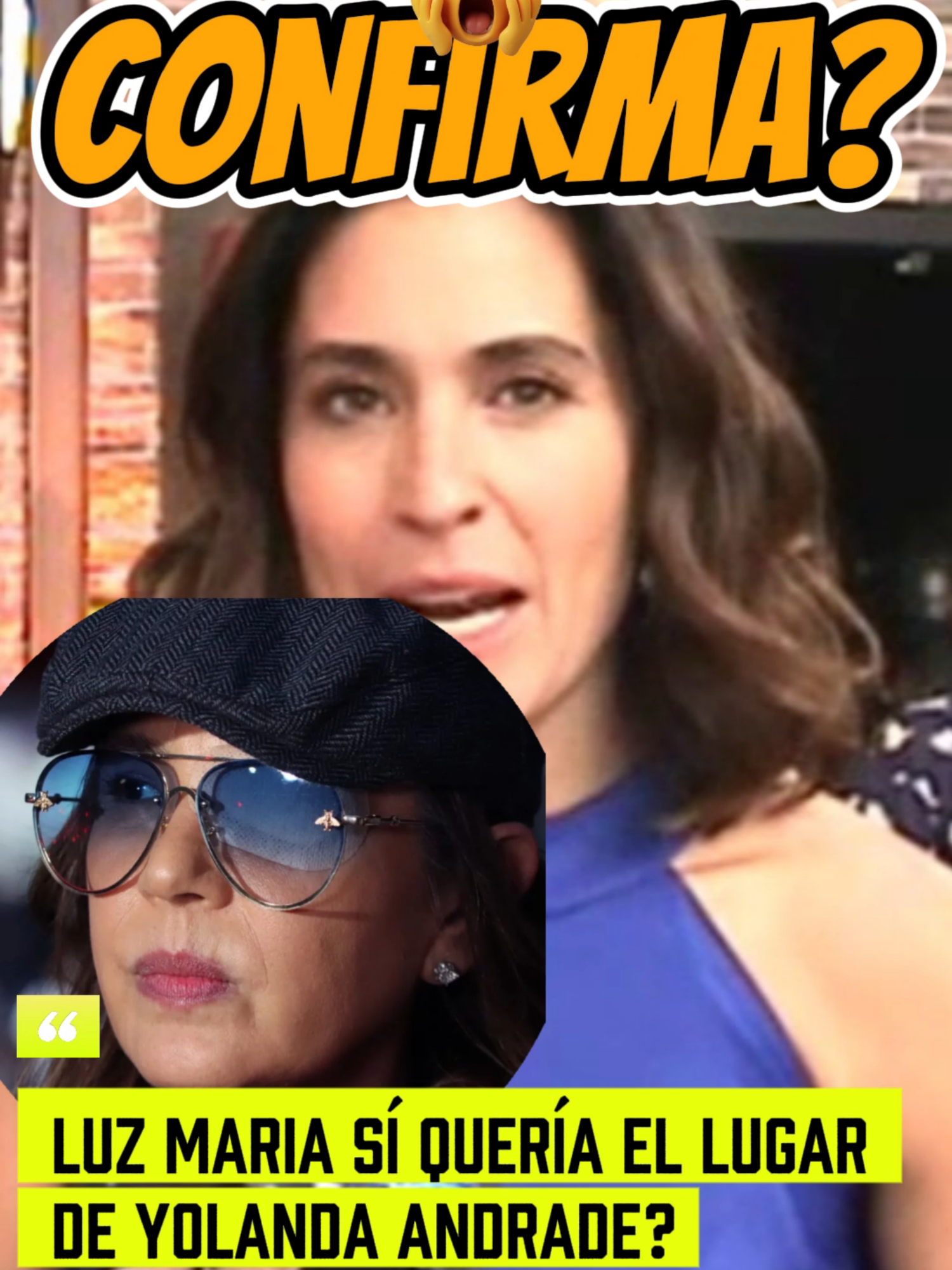 Luz María sí quería ocupar el lugar de Yolanda en MOJOE, ya la andaban cafeteando a la pobre yolanda 😂 #santochismelatam #santochisme