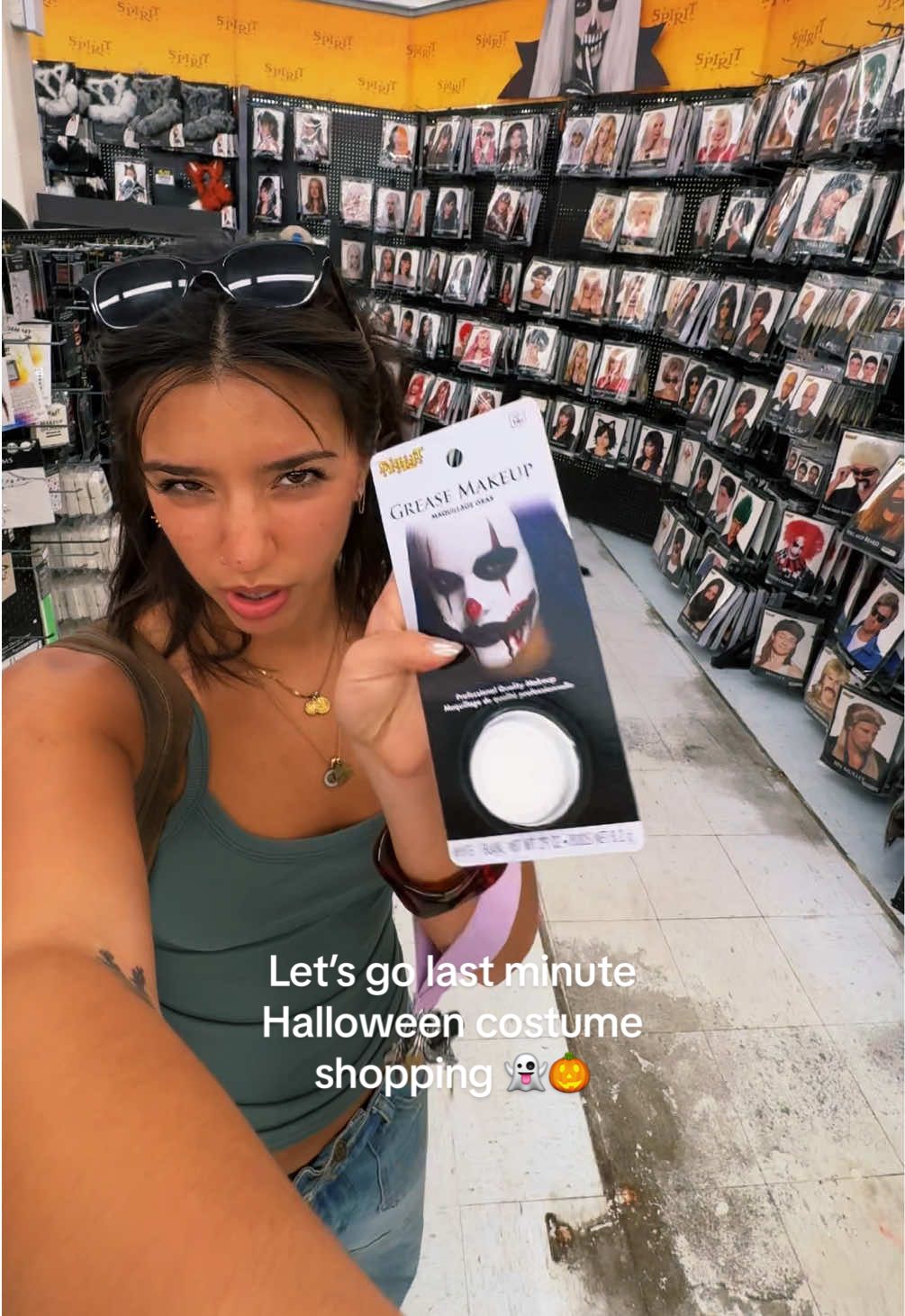 This is fun, guess what I’m gonna be based on what I bought 🙆‍♀️🤸‍♂️ #justagirl #halloween #OOTD 