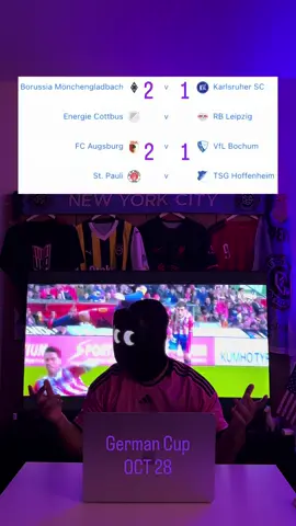 🇩🇪 GERMAN CUP PREDICTIONS – OCT 28 🔥⚽ Round 2 continues, and the tension couldn’t be higher! Every match tonight could turn into an instant classic. Here’s where legends rise and dreams end 💥 ⚫⚪ Borussia Mönchengladbach vs Karlsruher SC Gladbach return home looking to prove a point. Karlsruher fight hard, but this might be another clinical night for the Foals 🏟️ 🔴⚪ Energie Cottbus vs RB Leipzig David vs Goliath. Cottbus dream of a miracle, but Leipzig’s firepower might end those dreams early. Expect goals, fast transitions, and pure dominance ⚡ 🟠🔴 Augsburg vs VfL Bochum Two teams that never give up. This one smells like chaos and goals — 90 minutes of pressing, fouls, and emotion! 🎢 🤍💙 St. Pauli vs TSG Hoffenheim The underdog energy vs Bundesliga experience. Pauli’s fans will roar all night, but Hoffenheim’s class might just silence the crowd late on 🕶️ 🎬 The German Cup is pure drama — passion, surprises, and heartbreak in every round. My predictions are bold, data-driven, and fearless as always 🔥 Follow for daily predictions, score breakdowns, and tomorrow’s shocker ⚡ #WinWithSam is still on a hot streak 🚀 ⸻ #GermanCup #DFBPokal #FootballPredictions #Bundesliga            