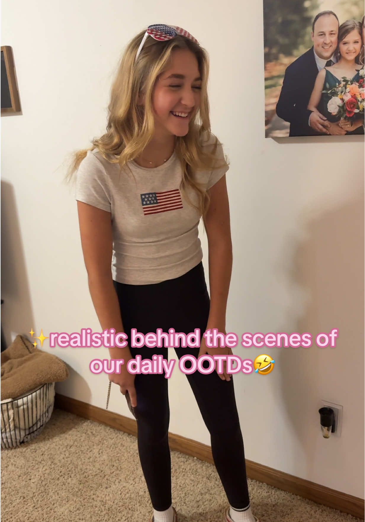 Behind every OOTD are two regular girls trying to figure out this whole TikTok thing 🤣🤣 #momanddaughter #OOTD #bts #keepingitreal #fyp 