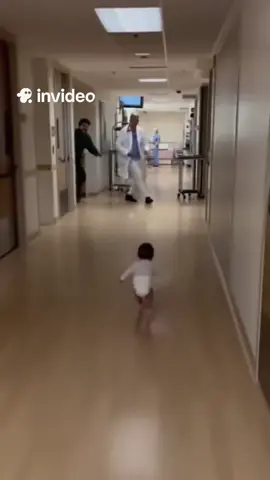 When your newborn decides they’re done with the hospital 🏃‍♂️💨👶😂 #ai #funny 