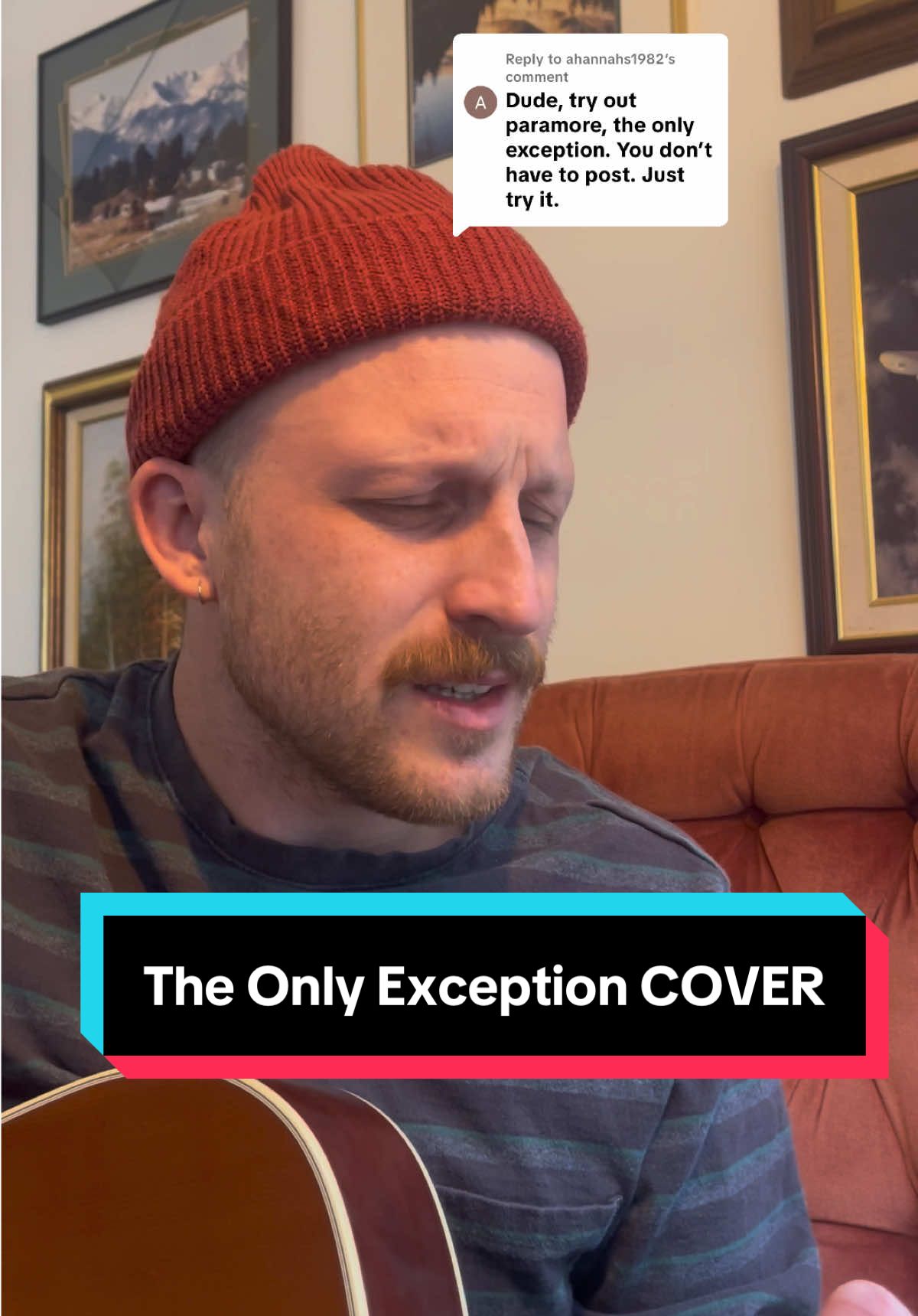 Replying to @ahannahs1982 this one’s for you. Thanks for the rec! #acousticcovers #nostalgia #lovesong #hayleywilliams #paramore 