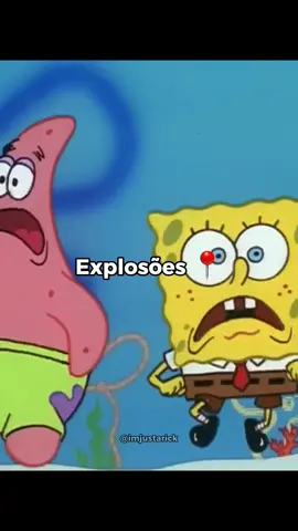 Vai entender a pira desse desenho com pirotecnia  #bobesponja 