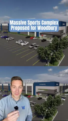 Woodbury might be scoring big — literally. 🏆 A 238,000-square-foot indoor sports complex called 