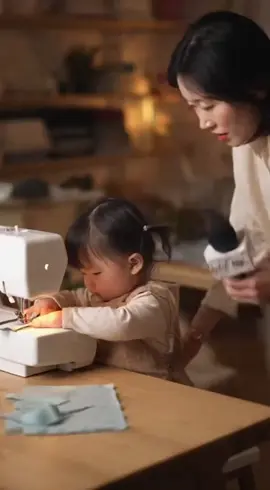 아기가 옷을 만드는 이유