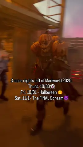 THIS WEEK😱 We are coming down to our final weekend of our 15 Years of Fear! Come close out Halloween with us on Thursday, Friday , and Saturday! Don’t miss your chance to experience SC’s Top Haunted Attraction😈 Buy tickets now: madworldattractions.com 🎟️🎉 #madworldhauntedattraction #spookyseason #hauntedhouse #halloween #scarecam 