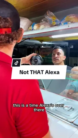 Not that Alexa bro 😂 This one makes burgers happen 🧡🍔 #PanasBurger #FoodTokTT #BurgerAddict 