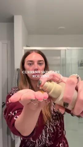 Current skincare routine —  Cleansing oil: @Primally Pure  Gentle Cleanser: @ALASTIN Skincare  Eye Cream: @medicube global  Topical mix (tretinoin, niacinamide, txa): @Agency Skincare  Triple C Night Cream: @Mad Hippie  Scalp Serum: @diviofficial_  Hair Oil: @Prim Botanicals 