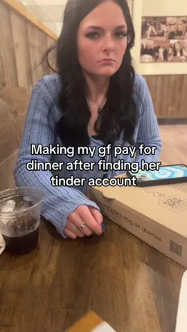 At least I got free dinner #tinder #cheater #dinner #cheatinggirlfriend 