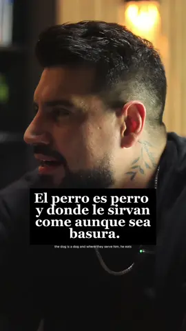 El perro es perro y donde le sirvan come así sea basura #indirectas 