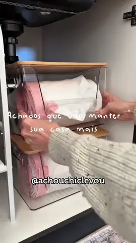 Quem nao ama uma casa organizada?? Link dos produtos nos comentários! 