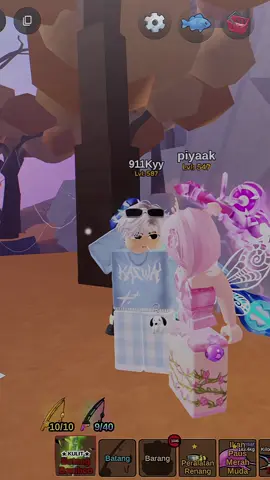 new skin rod couple nya cakep bgt efek mancing nya blar blar wkwk #fishit #updatefishit #robloxfishit #heartfeltblande #skinrodfishit 